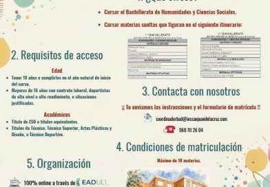 Información Bachillerato a Distancia