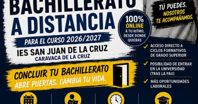 Abierto plazo de matrícula en Bachillerato a Distancia